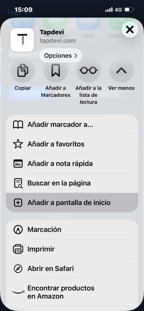 Paso 2. Pulsa el botón "Compartir"